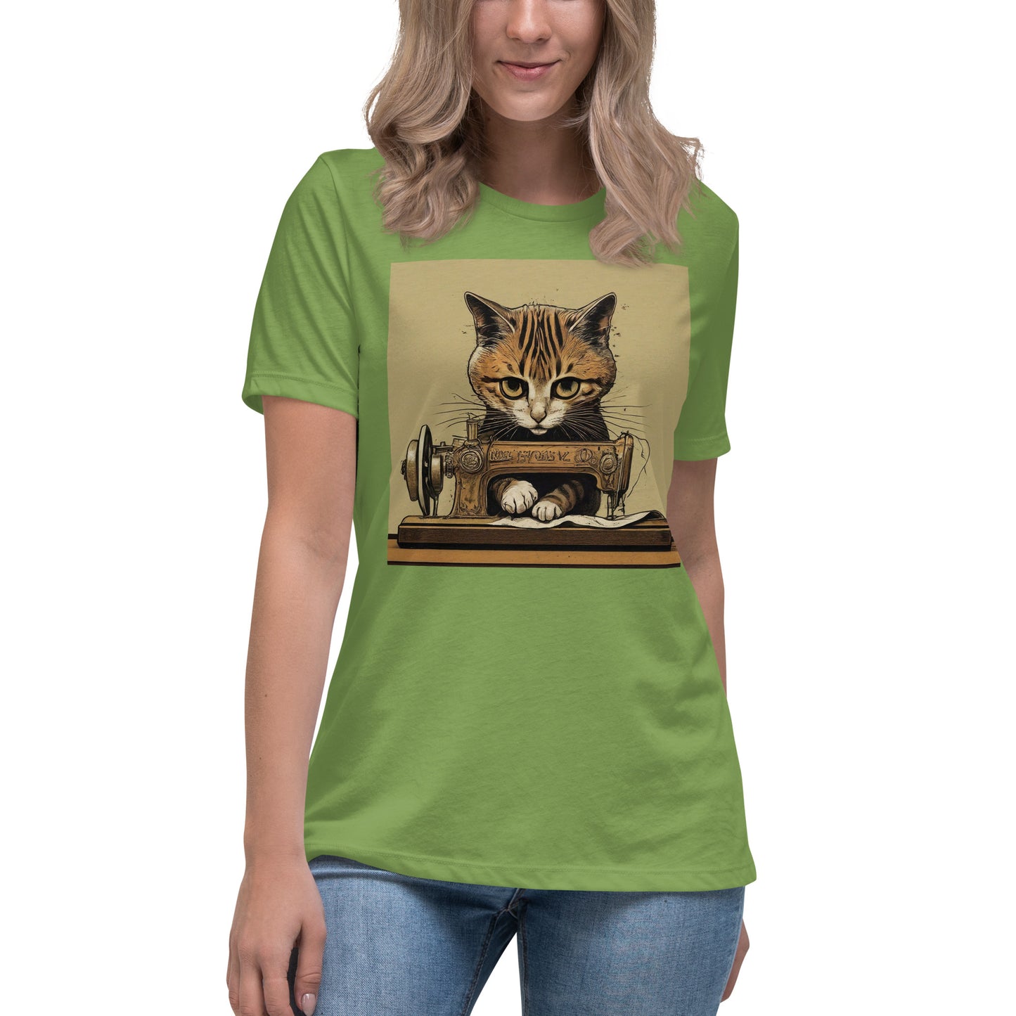 Sewing Cat C2 Graphic Women's T-shirt